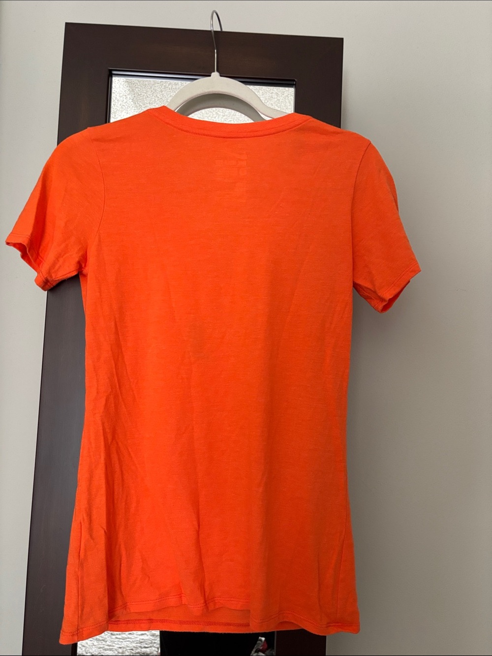 Nike Women’s Orange Canes V-Neck Tee - Picture 4 of 4